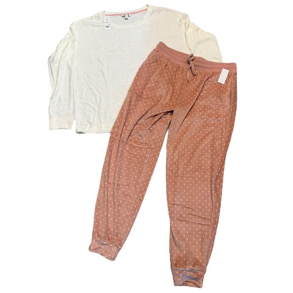 Three Dots 2 Piece Pajama Set Super Soft With Stretch Size Large - Picture 2 of 8